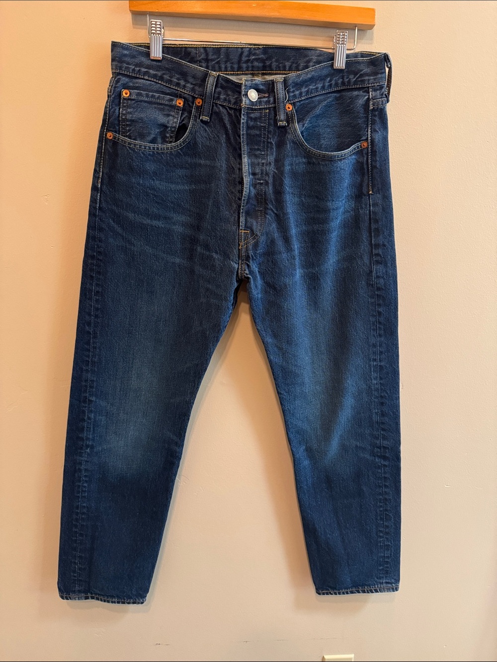 Levi's Slim Straight Indigo Blue Jeans